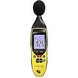 TROTEC Dezibel Messgerät SL400 – Schallmessgerät geeicht, mit Aufzeichnung – Messbereich 30 bis 130 dB (A), Klasse 2,...